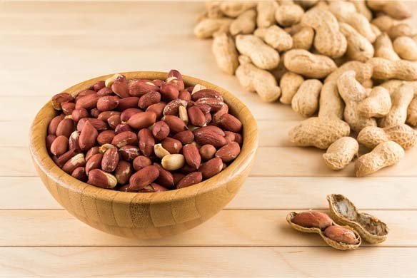 Can eating too much peanuts damage the liver