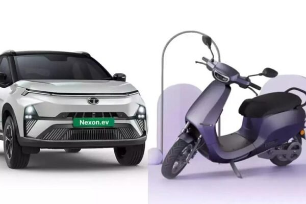 EV sales increased in India, led by Tata Motors and Ola Electric